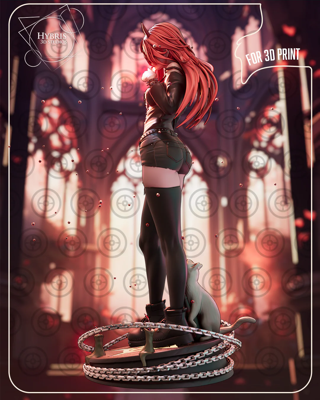 Goth Power Statue - Image 12
