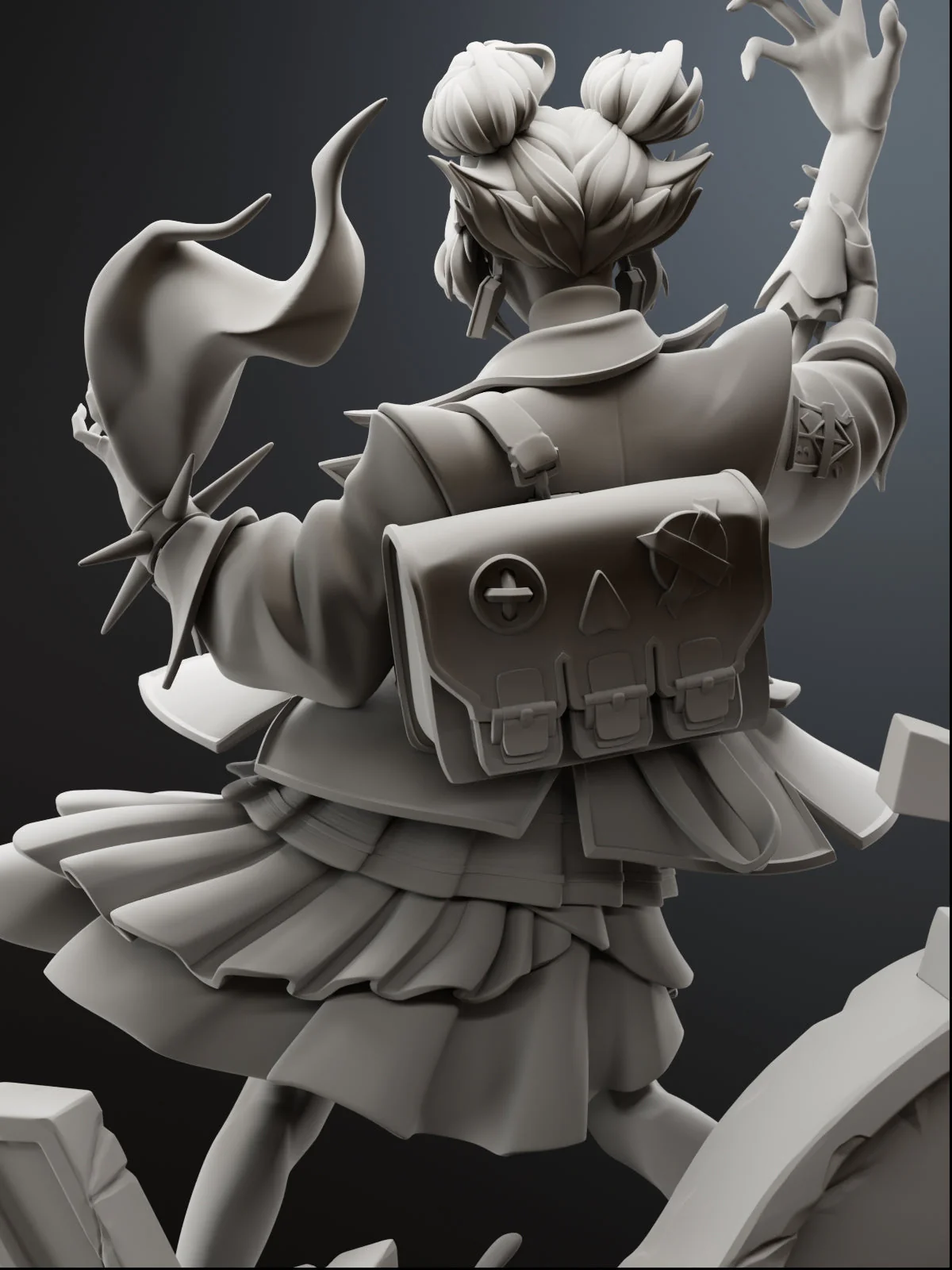Graveyard Maestro Statue - Image 21