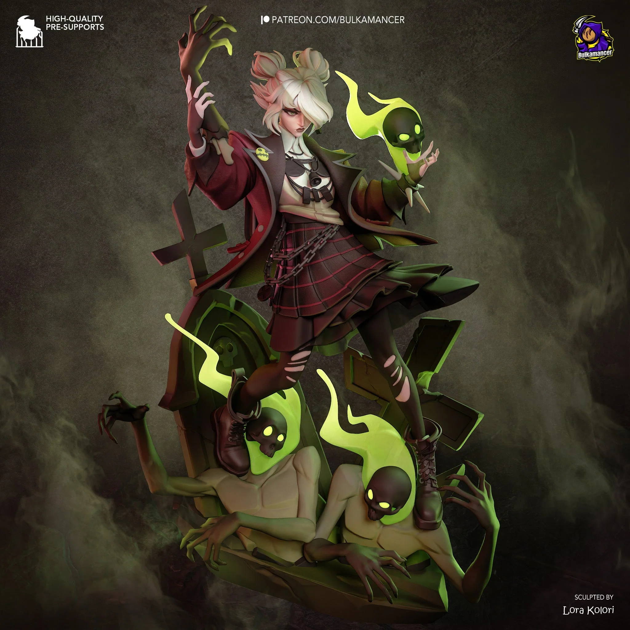 Graveyard Maestro Statue - Image 4