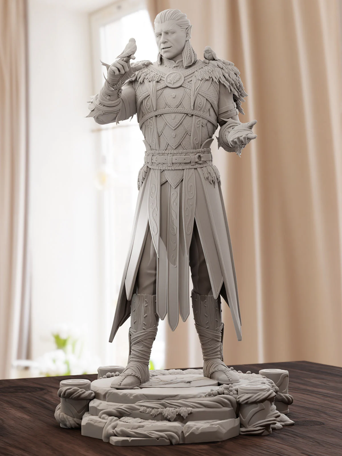Halsin - Baldur's Gate 3 Statue - Image 2