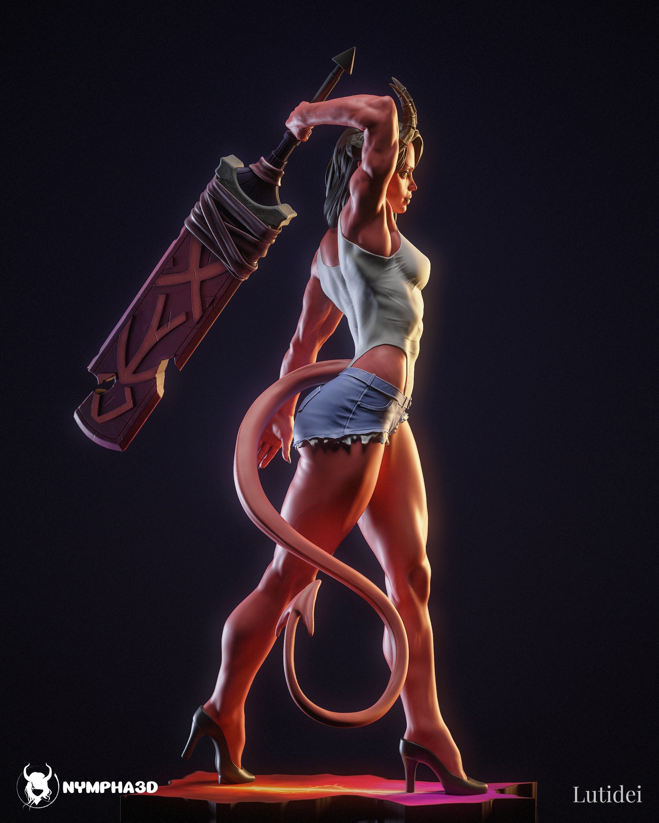 Hellwalk Empress Statue - Image 9