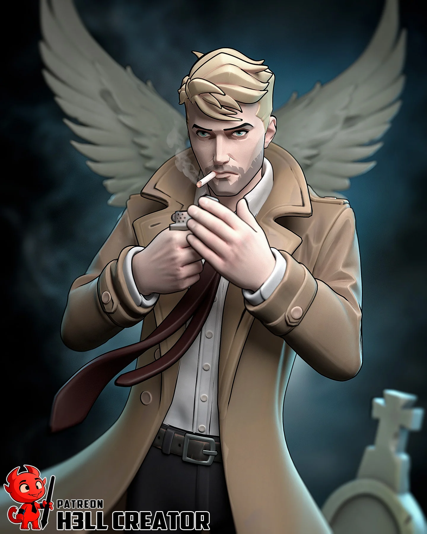 John Constantine Statue - Image 2