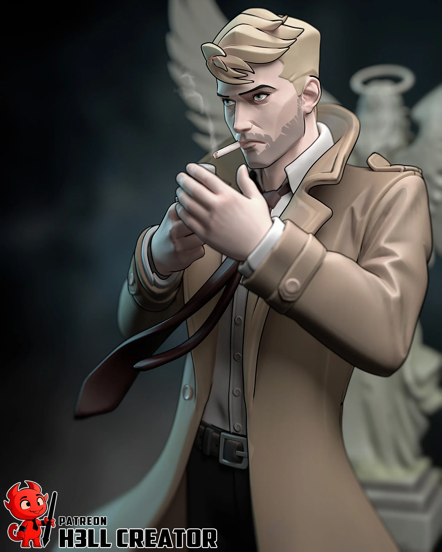 John Constantine Statue - Image 8