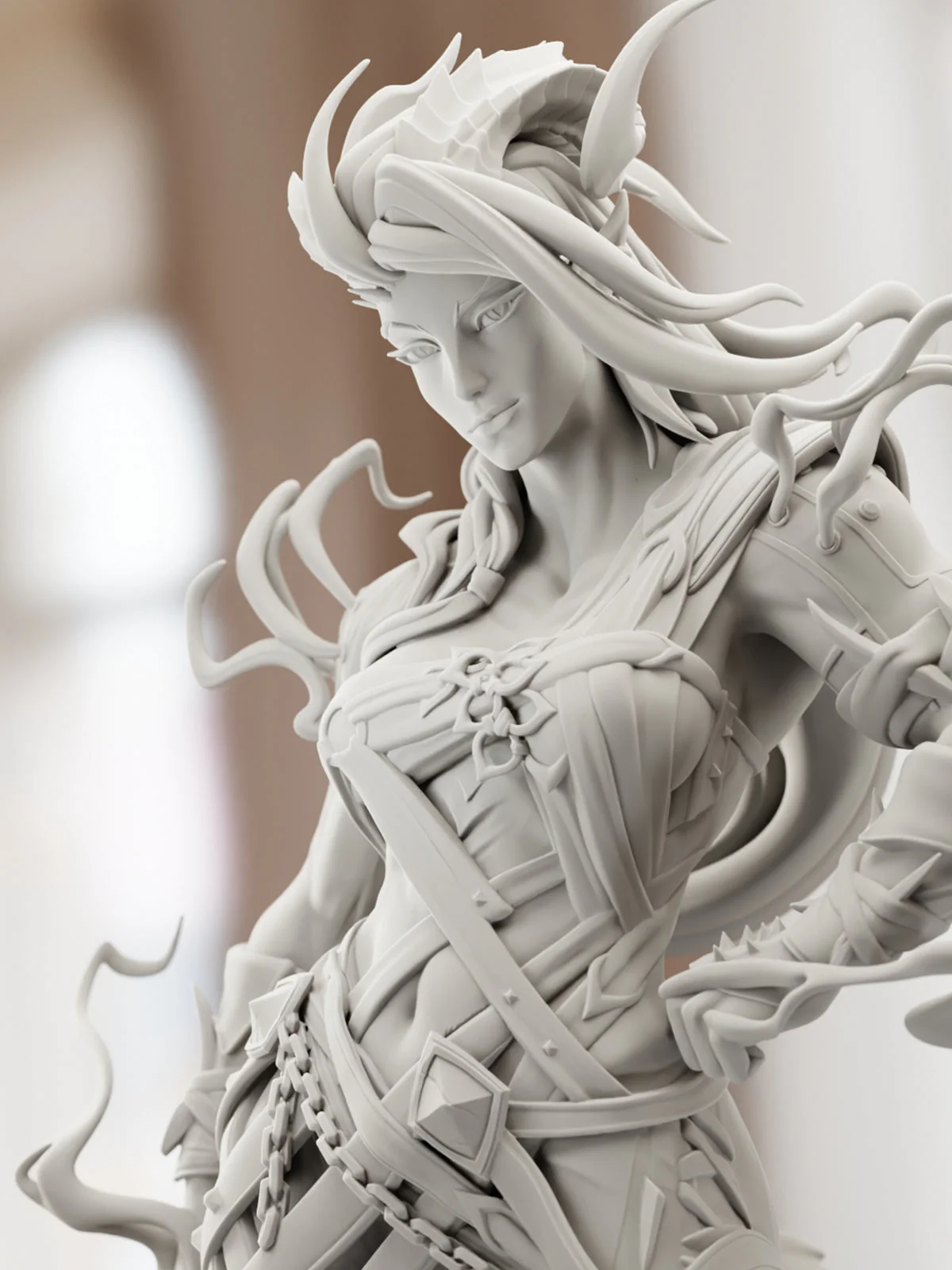 Karlach - Baldur's Gate 3 Statue - Image 3
