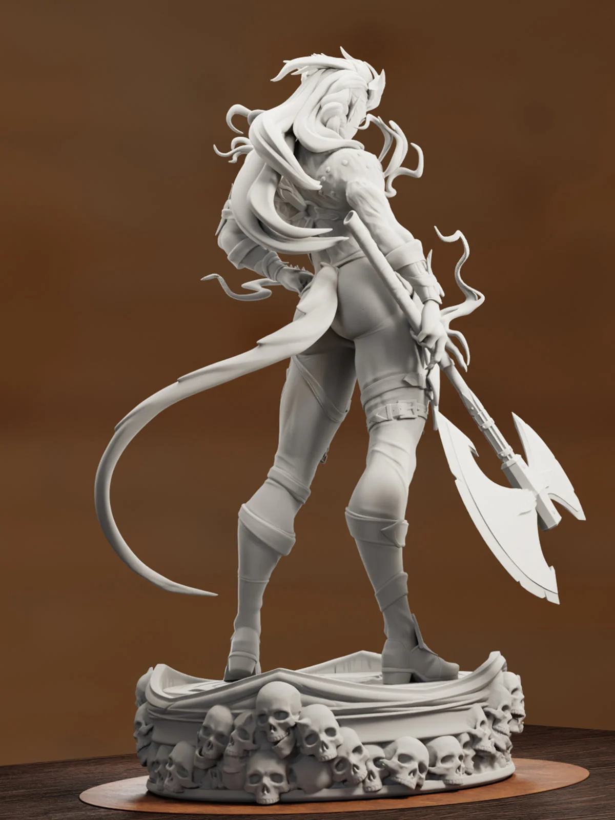 Karlach - Baldur's Gate 3 Statue - Image 5