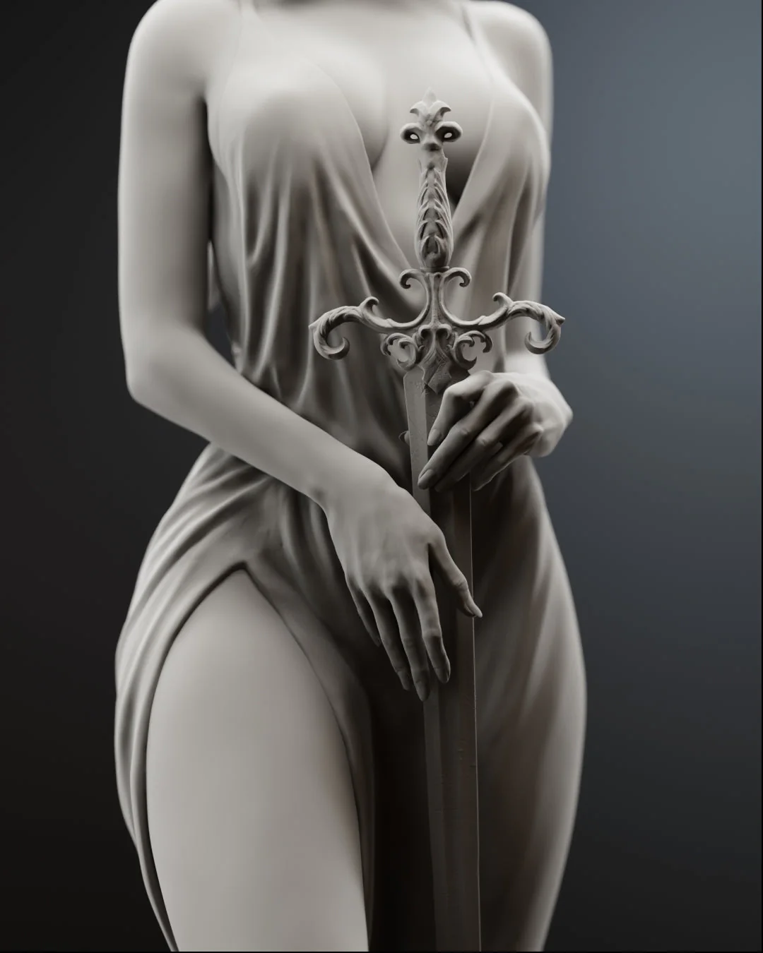 Lady of the Lake Statue - Image 11
