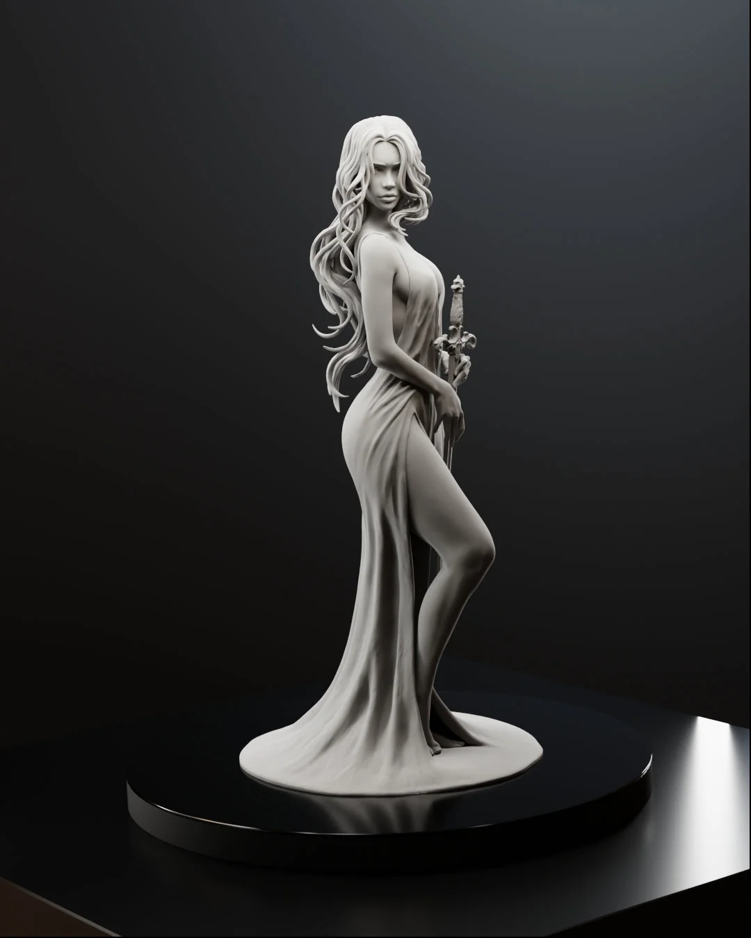 Lady of the Lake Statue - Image 13