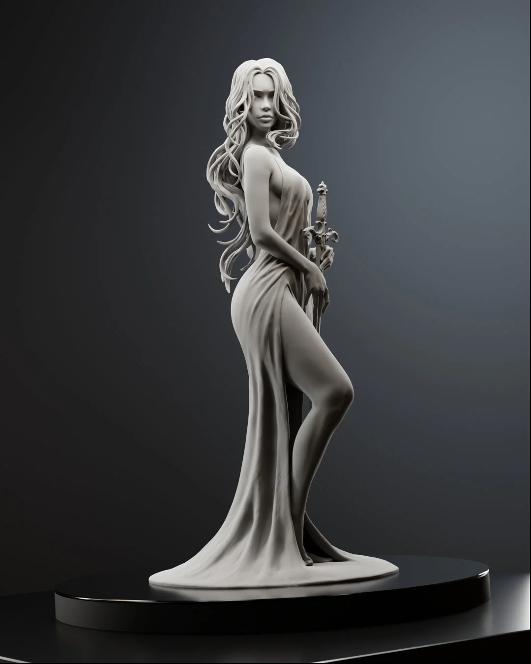 Lady of the Lake Statue - Image 9