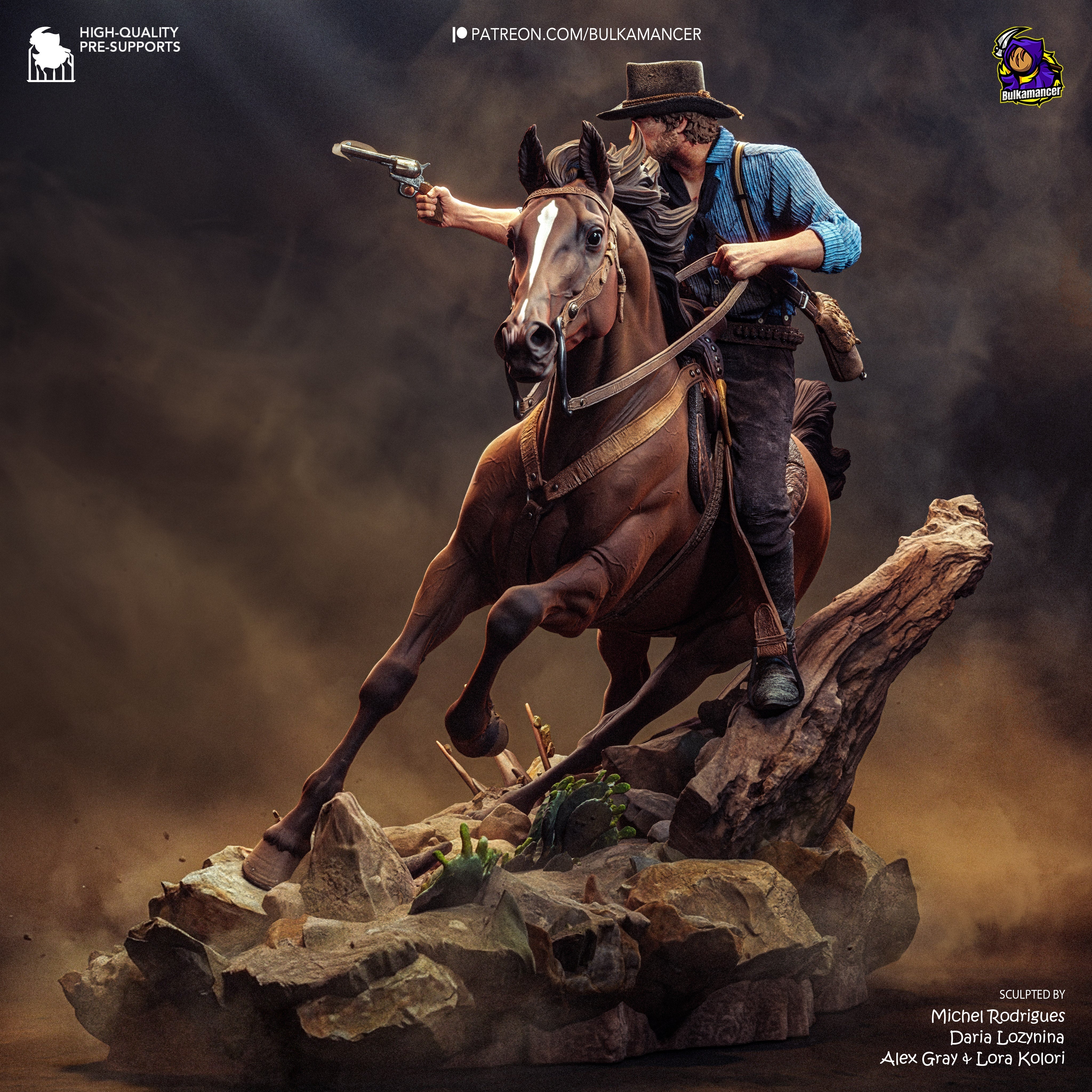 Legend of the West Statue - Image 6