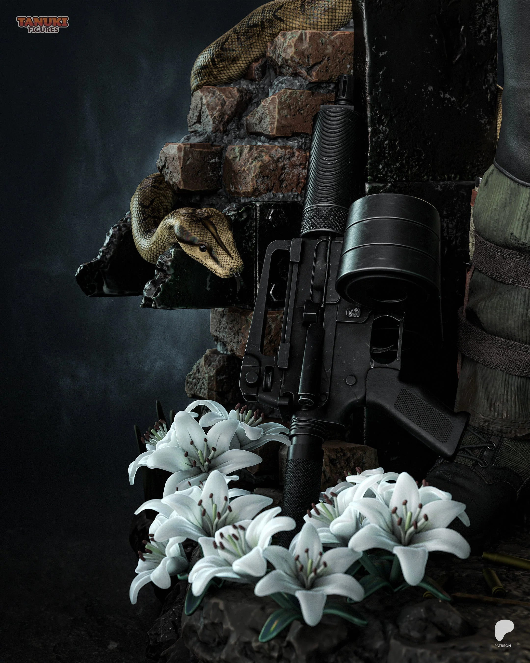 Legendary Infiltrator Snake Statue - Image 6