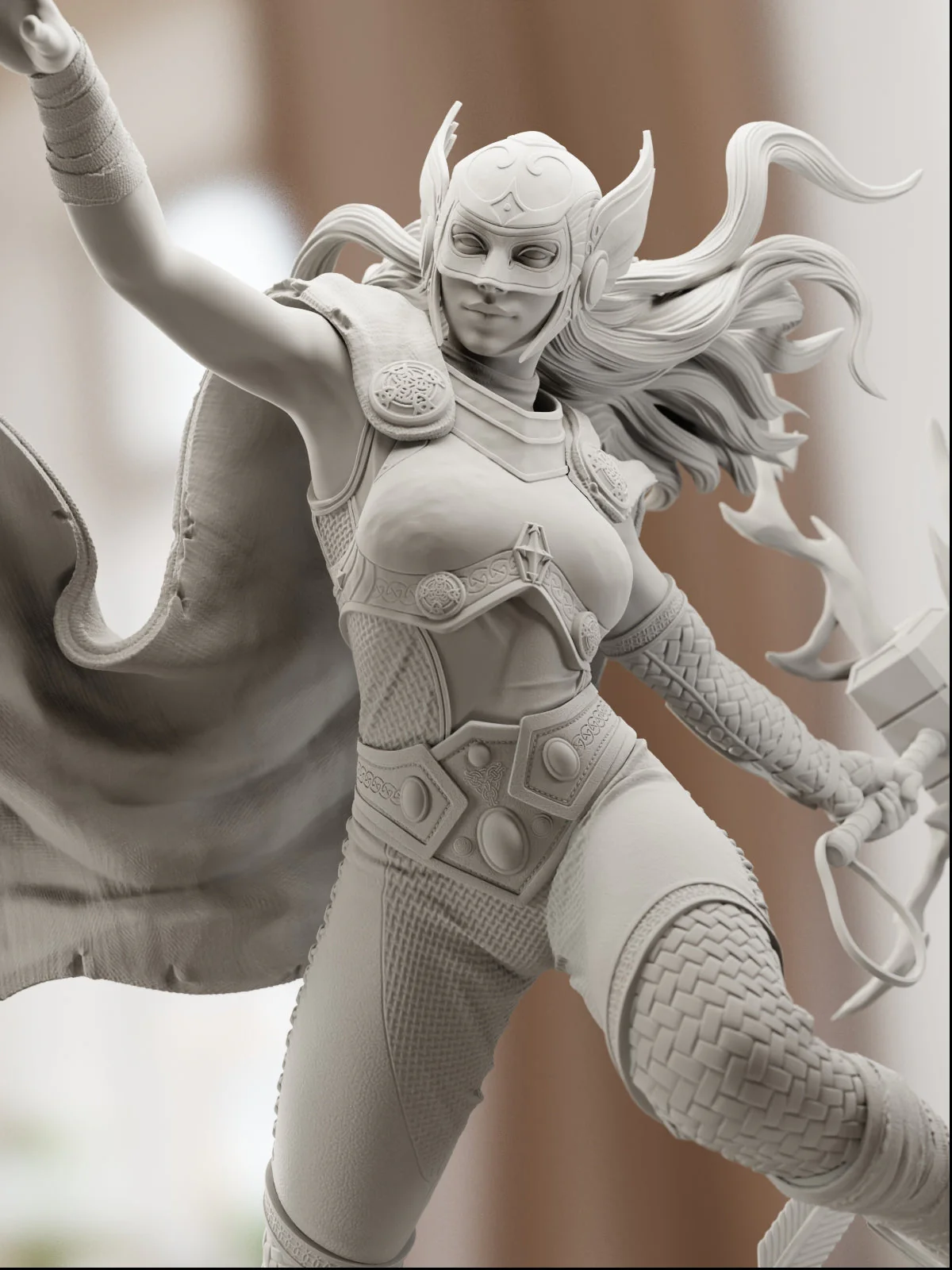 Love & Thunder Statue