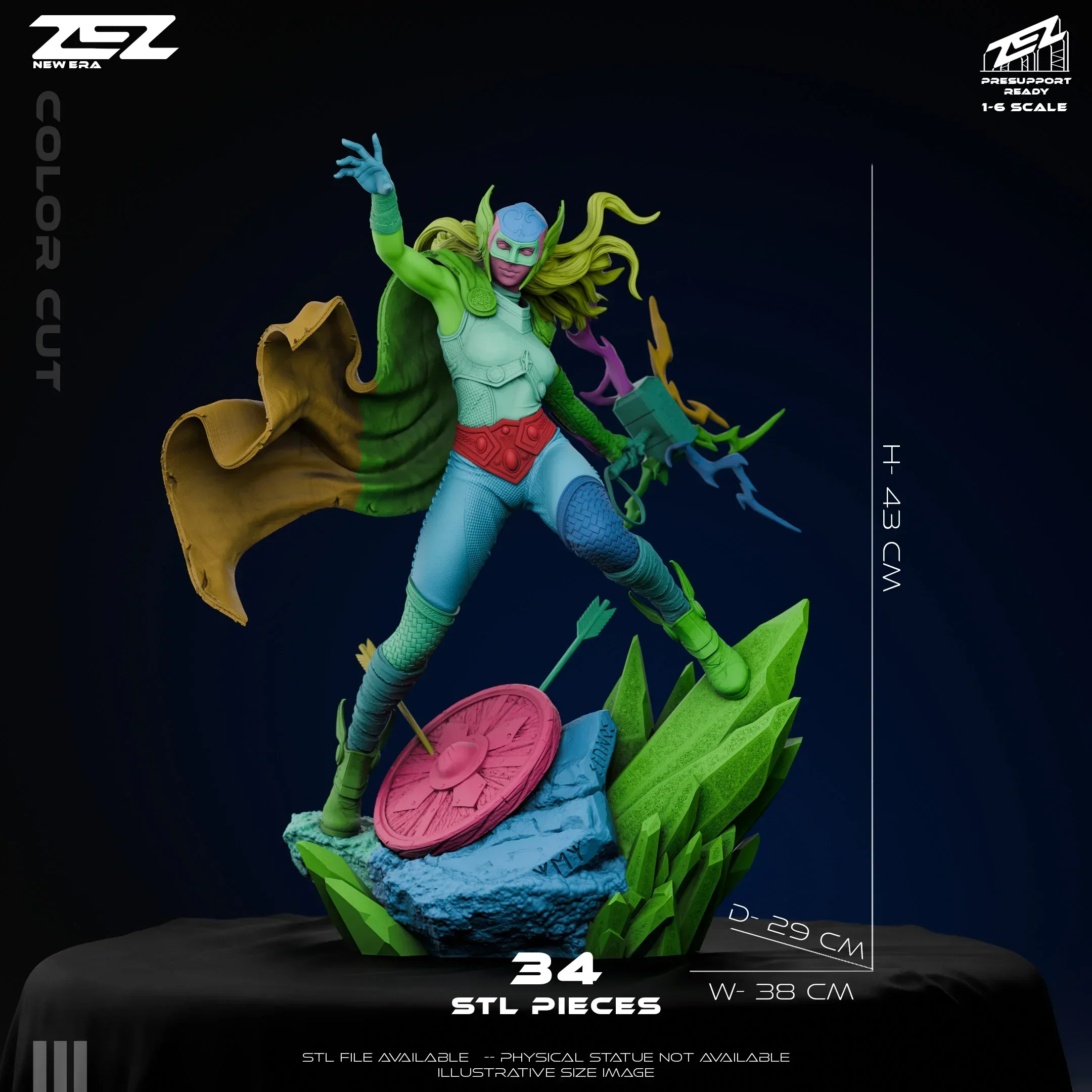 Love & Thunder Statue - Image 5