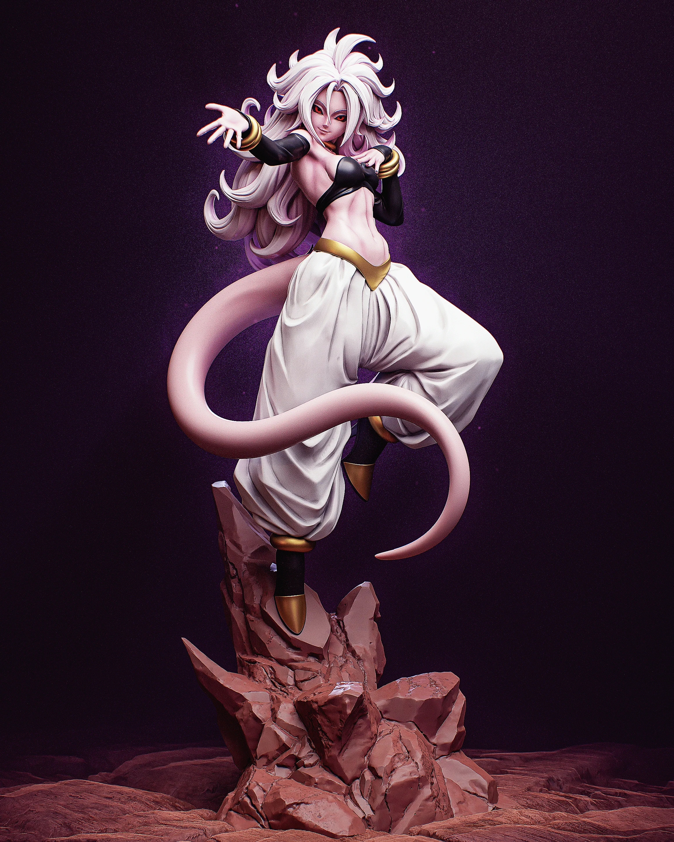 Majin 21 Statue - Image 3