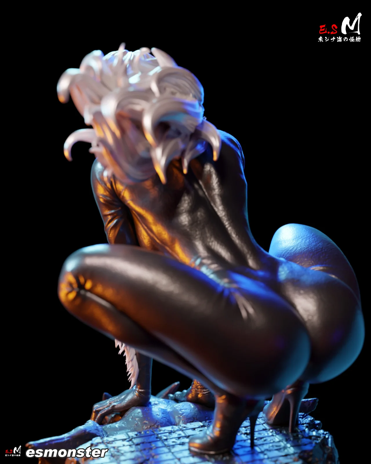 Master Thief Black Cat Statue - Image 14
