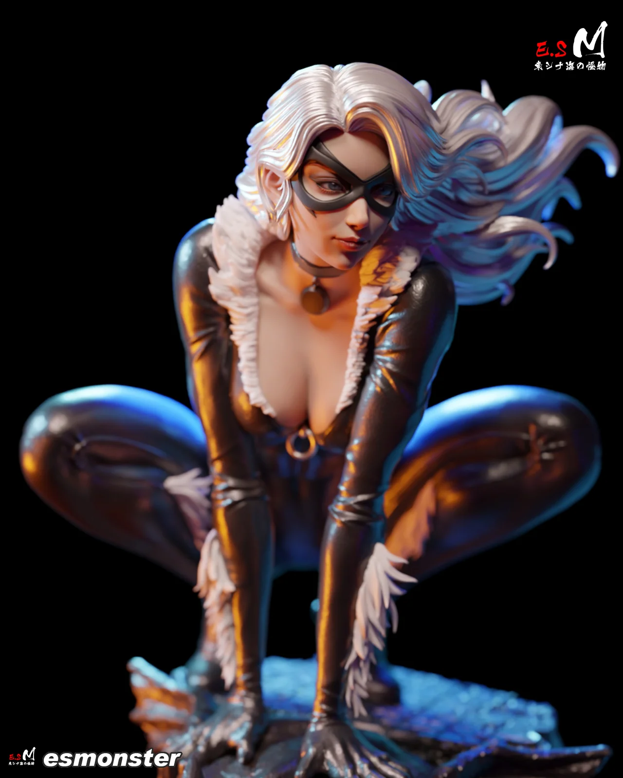 Master Thief Black Cat Statue - Image 20