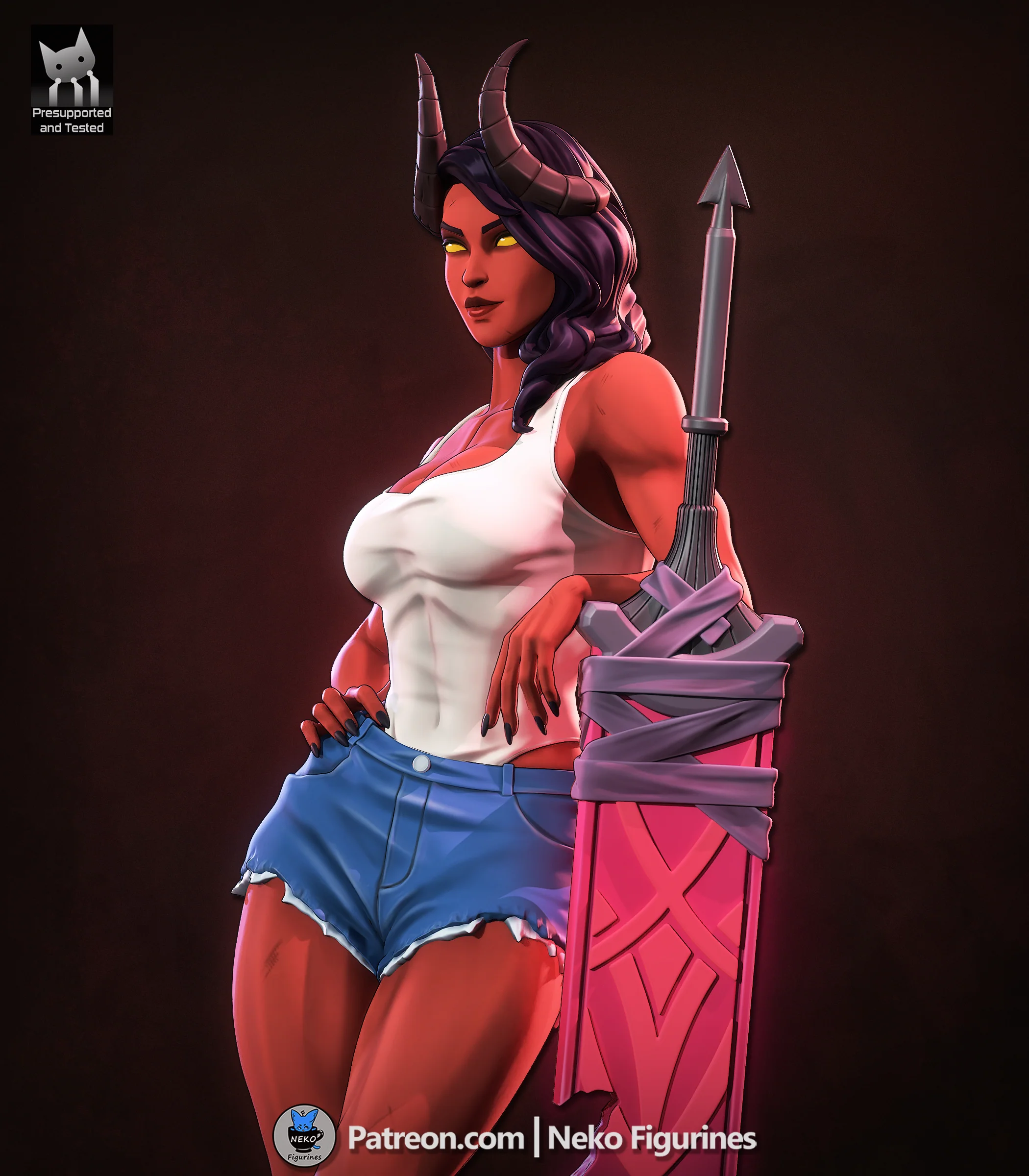 Mistress of Hell Statue - Image 6