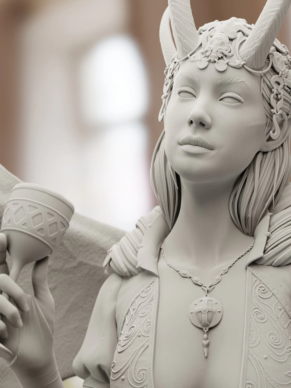 Mizora - Baldur's Gate 3 Statue - Image 3
