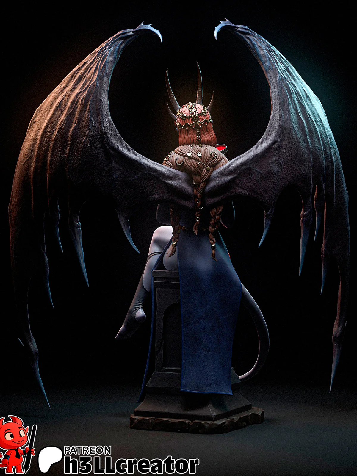 Mizora - Baldur's Gate 3 Statue - Image 8
