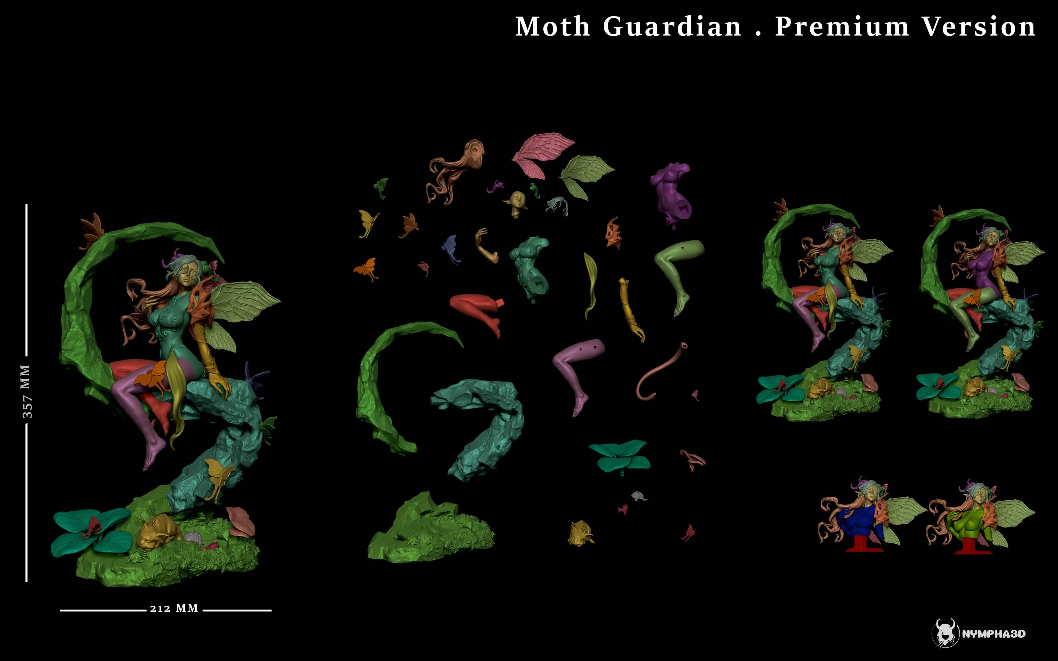 Moth Guardian Statue - Image 11