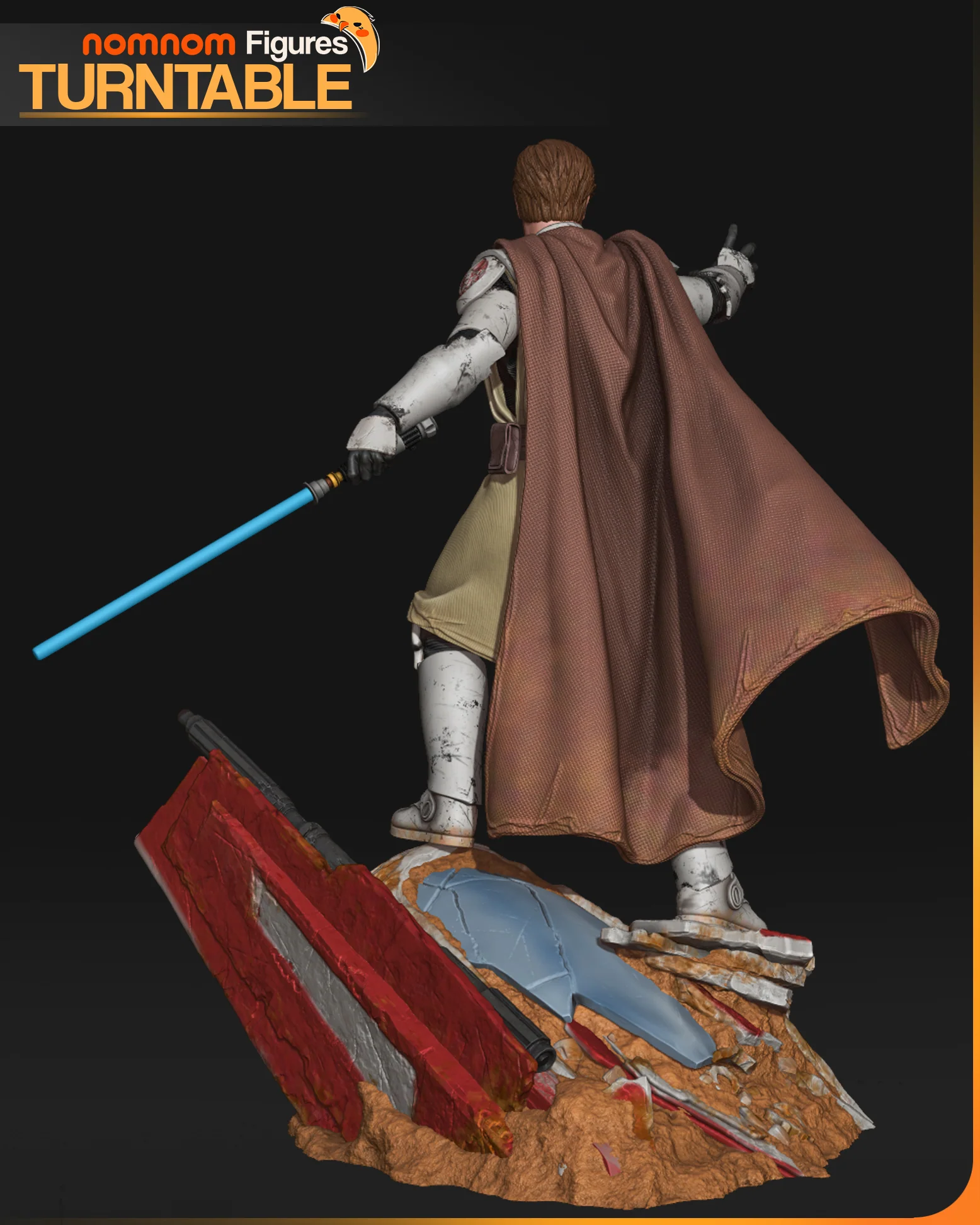 Noble Jedi Master Statue - Image 6
