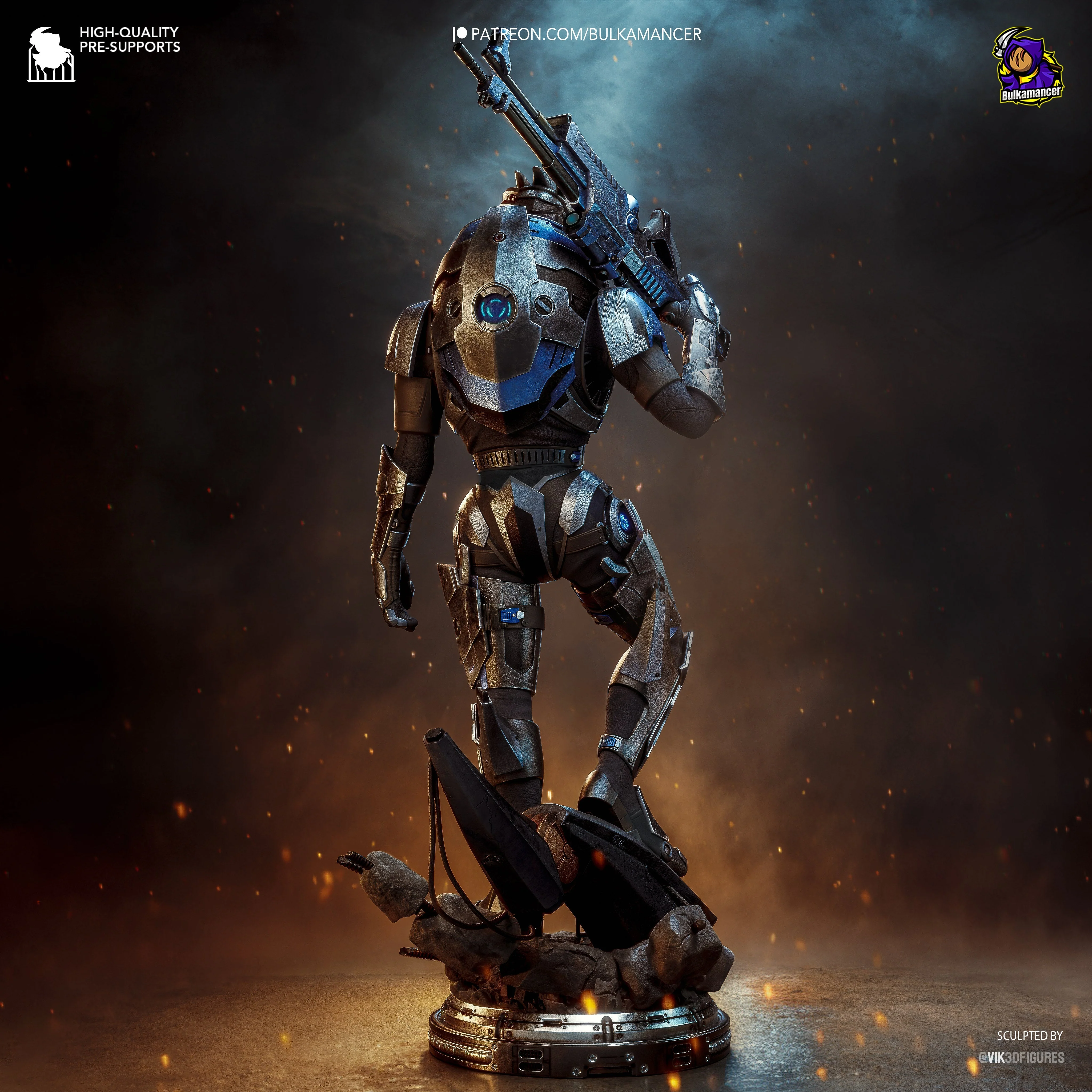 Normandy Sharpshooter Statue - Image 6