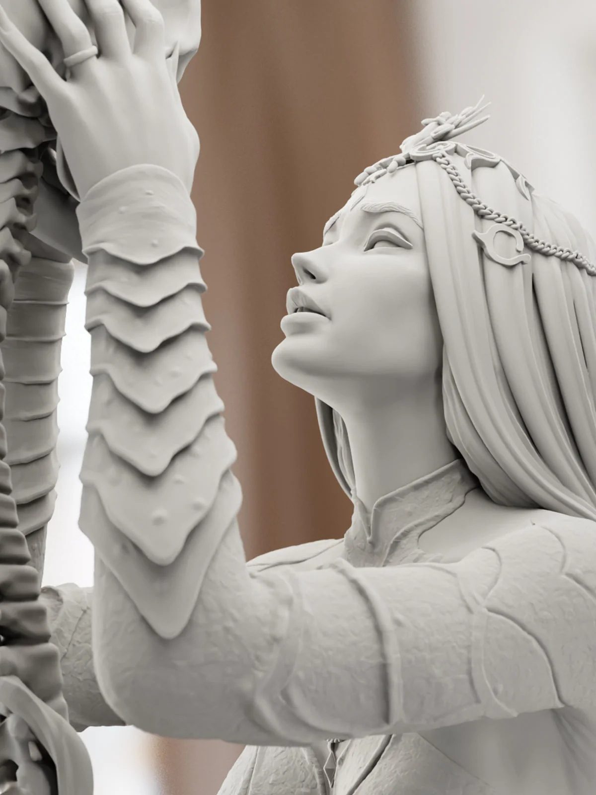 Orin - Baldur's Gate 3 Statue - Image 3