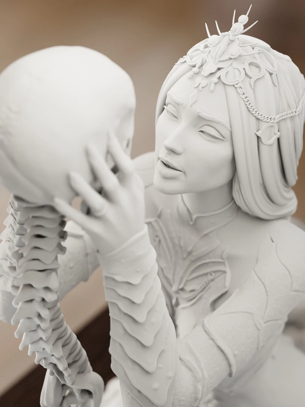 Orin - Baldur's Gate 3 Statue - Image 7