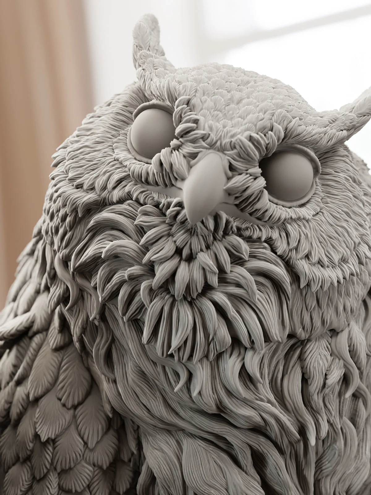 Owlbear & Scratch - Baldur's Gate 3 Statue - Image 8