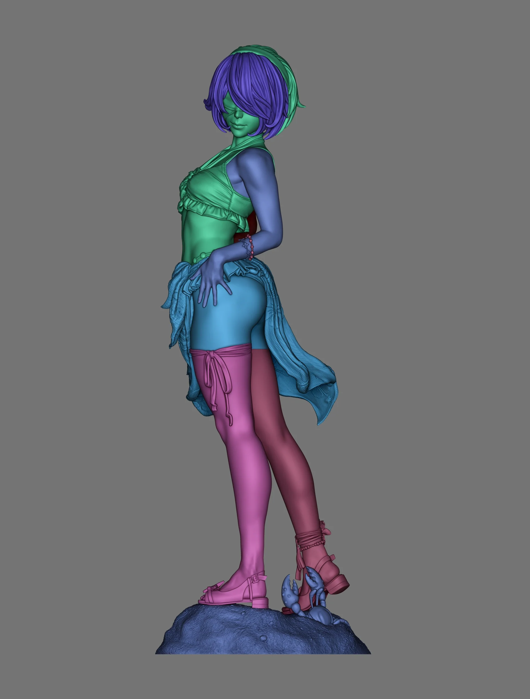 Pool Party 2B Statue - Image 9