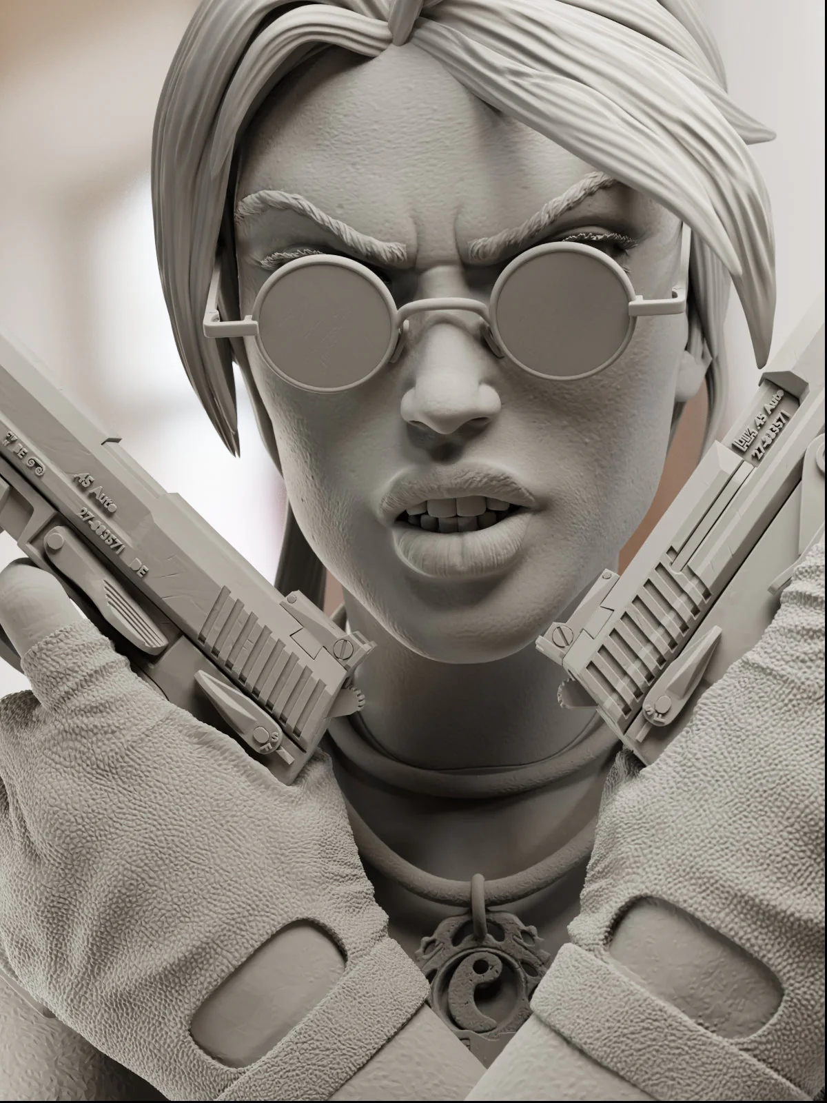 Queen of Adventure | Maximum Detailed 12K 3D printed bust - Image 12