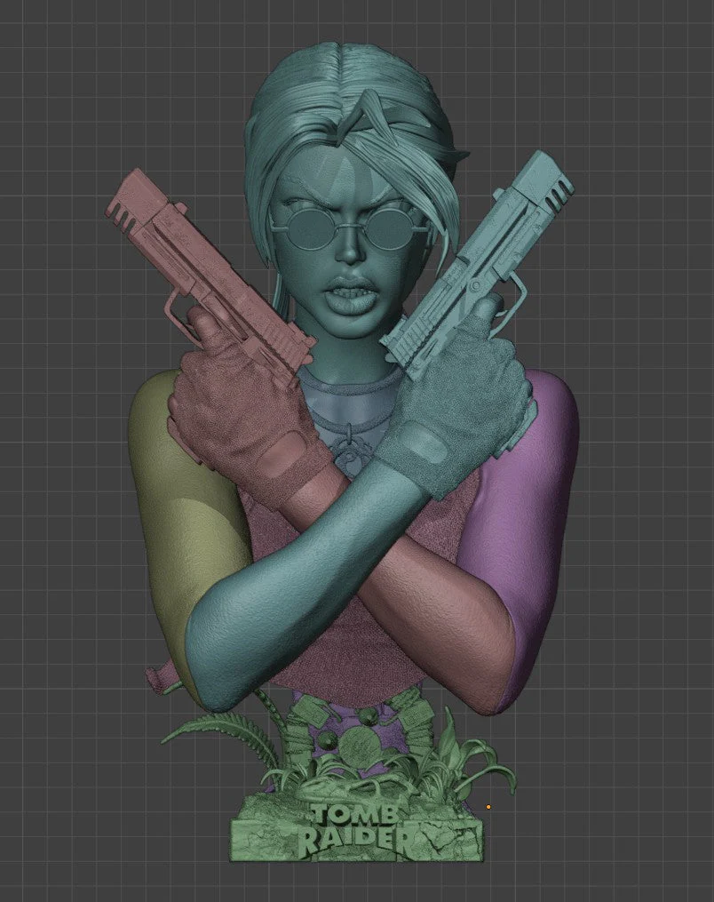 Queen of Adventure | Maximum Detailed 12K 3D printed bust - Image 15