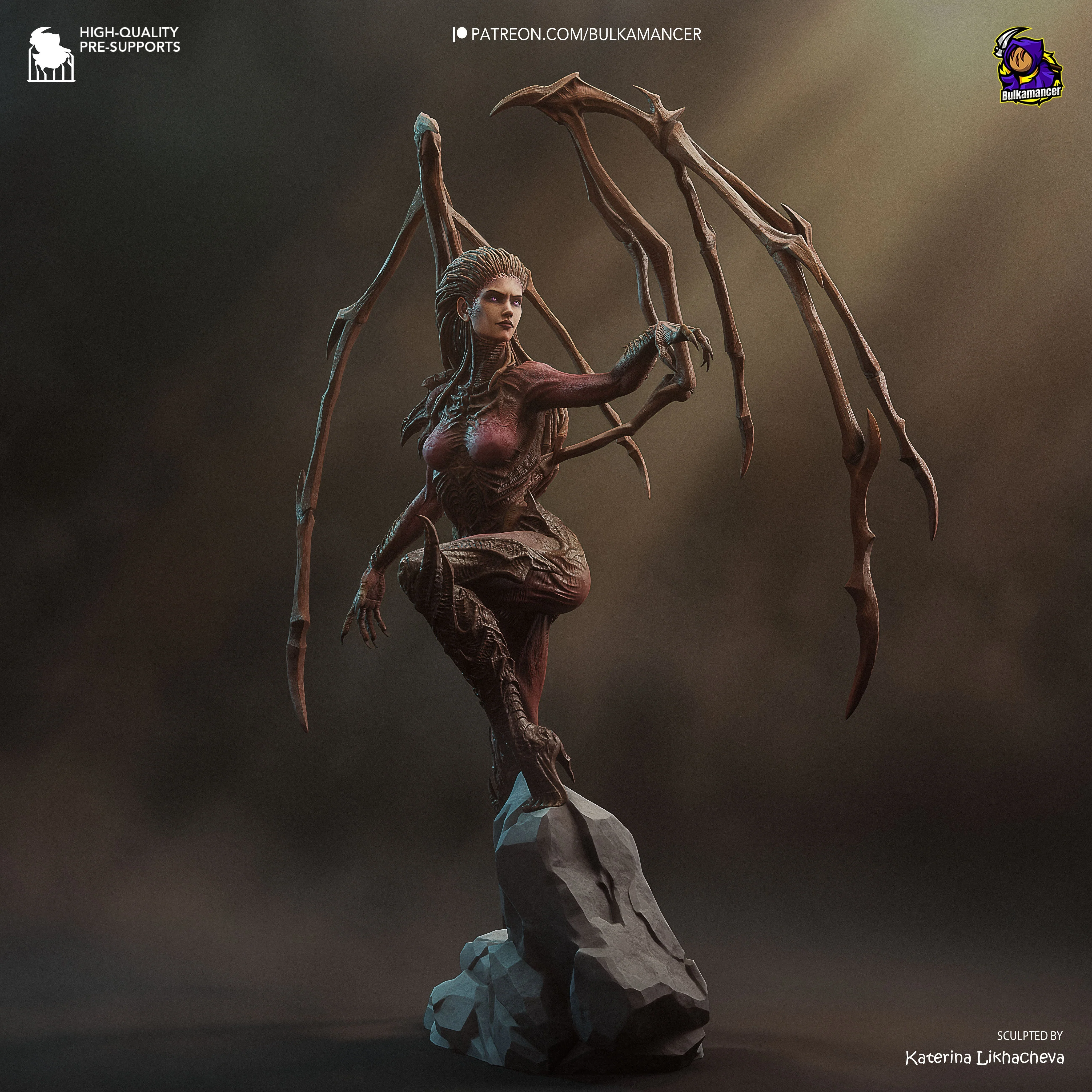 Queen of Blades Statue - Image 3