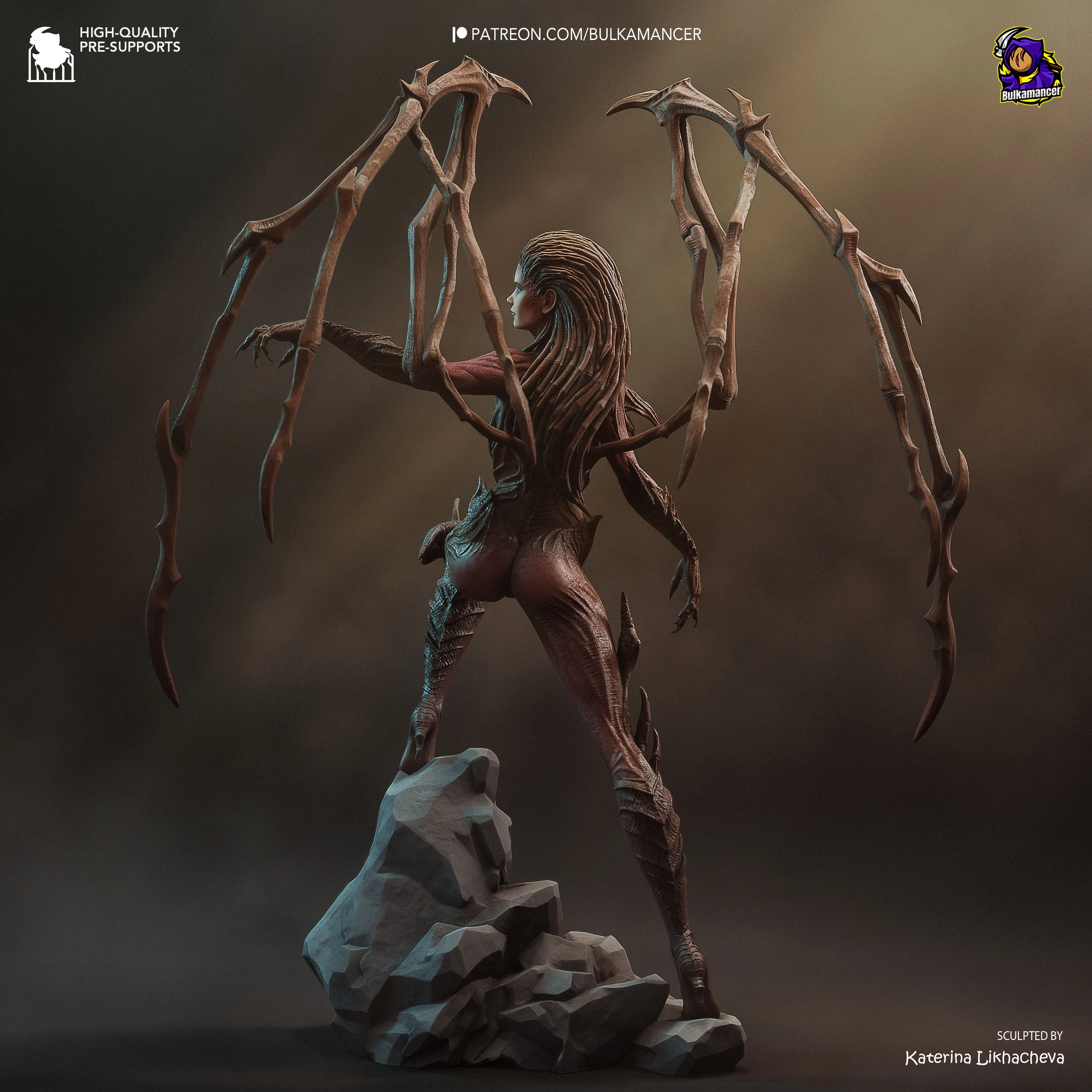 Queen of Blades Statue - Image 5