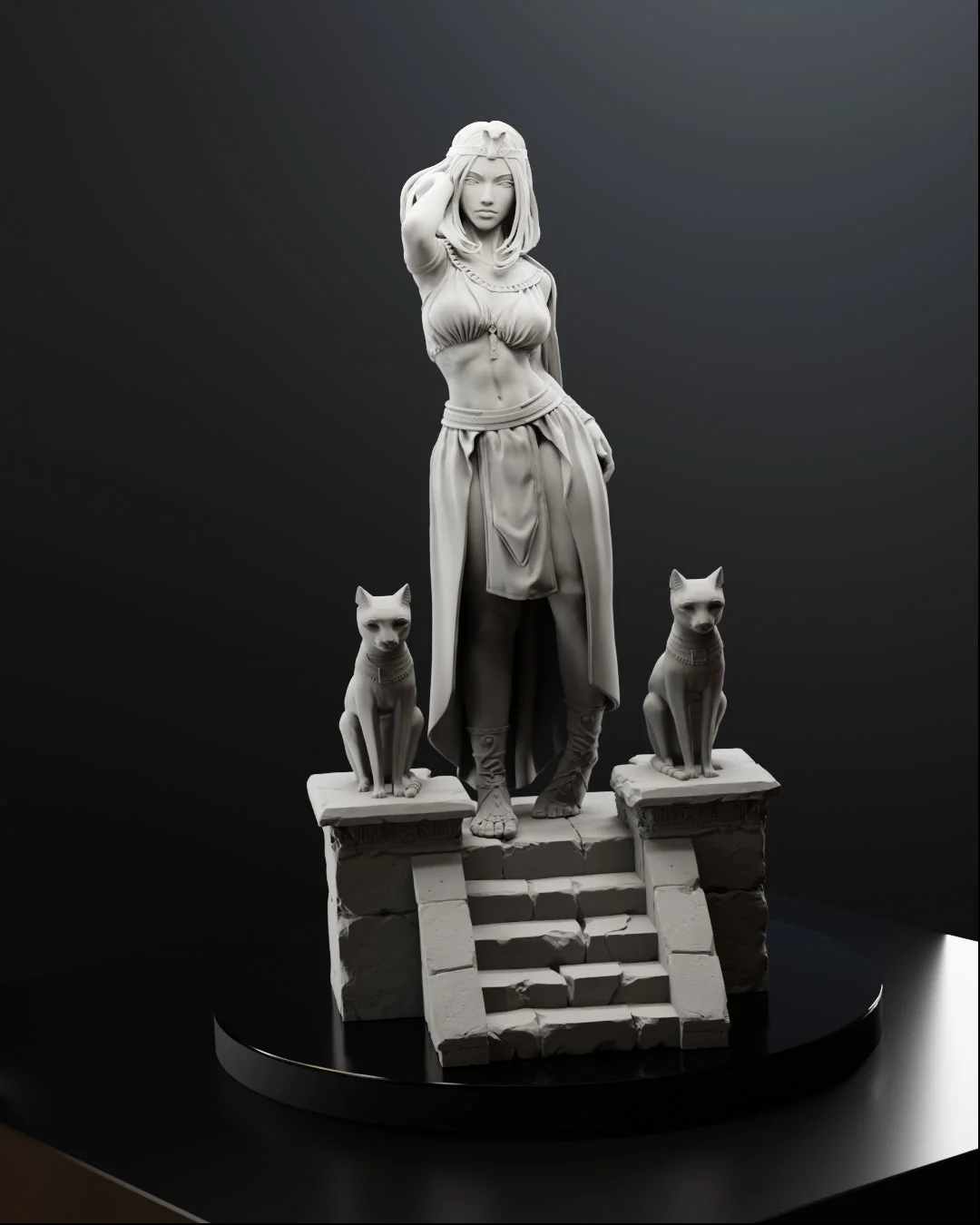 Queen of the Nile Statue - Image 13