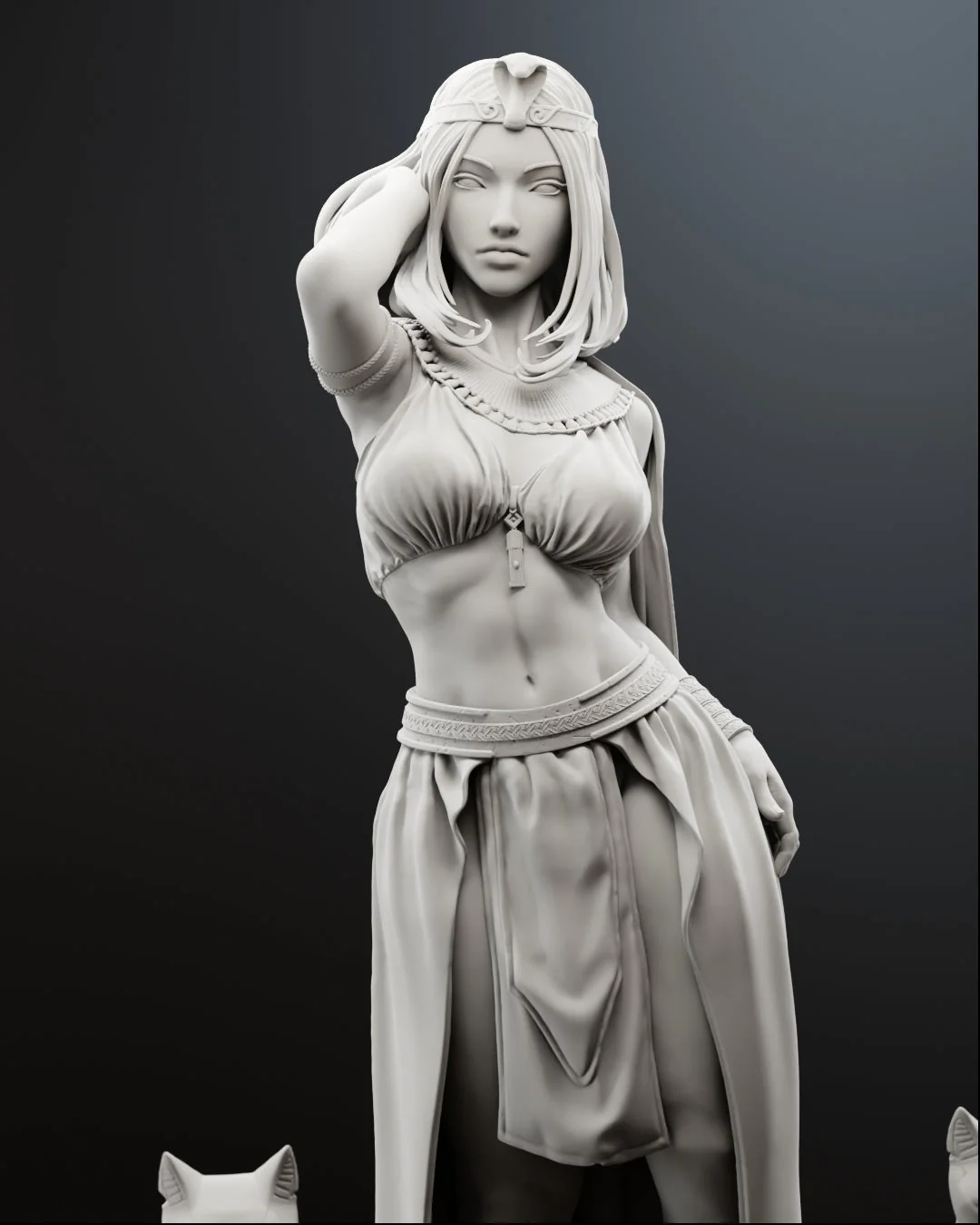 Queen of the Nile Statue - Image 4