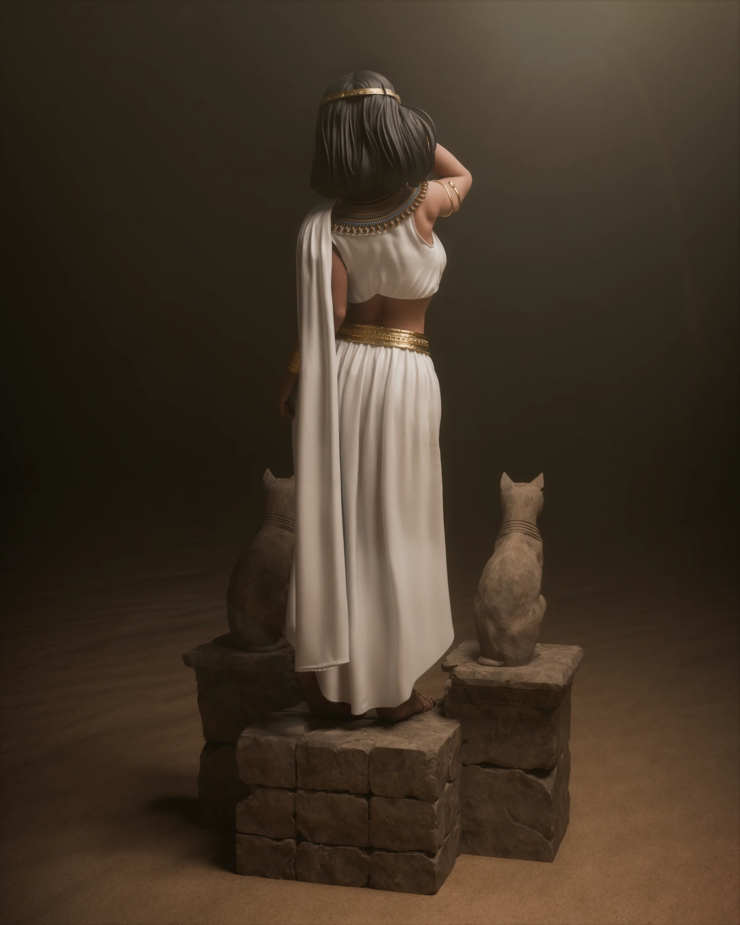 Queen of the Nile Statue - Image 6