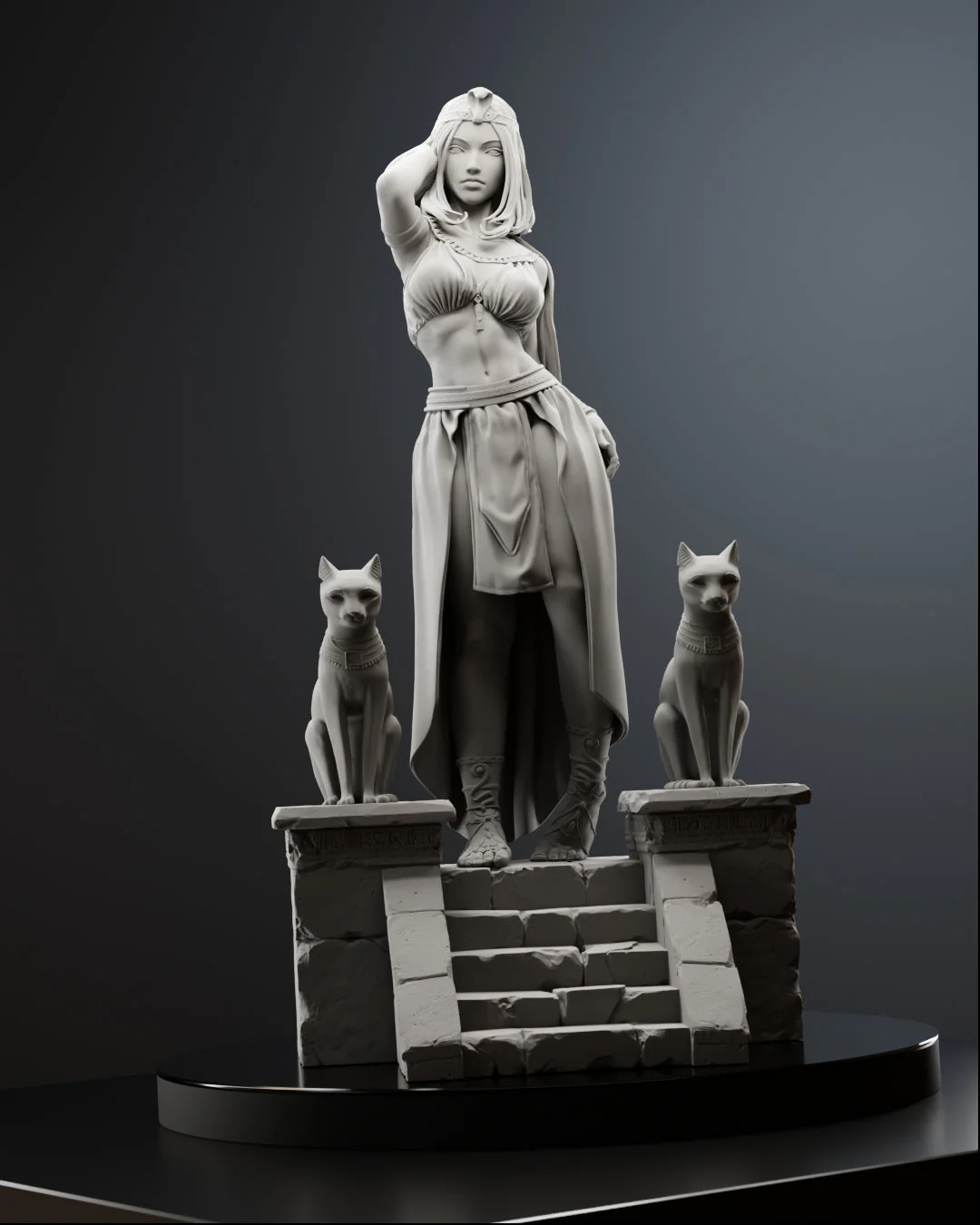 Queen of the Nile Statue - Image 9