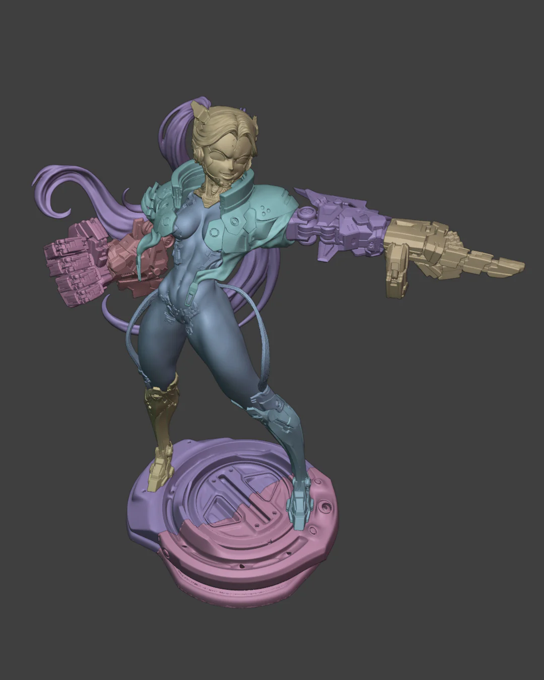 Rebecca Smasher Statue - Image 6