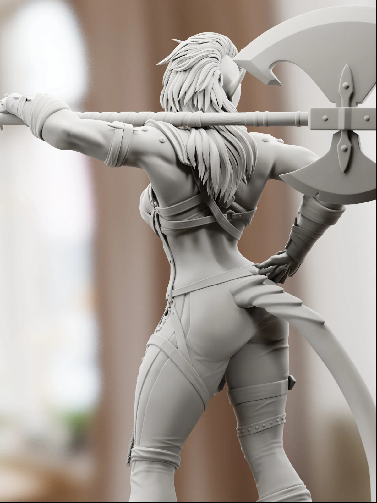 Red Devil Karlach Statue - Image 12