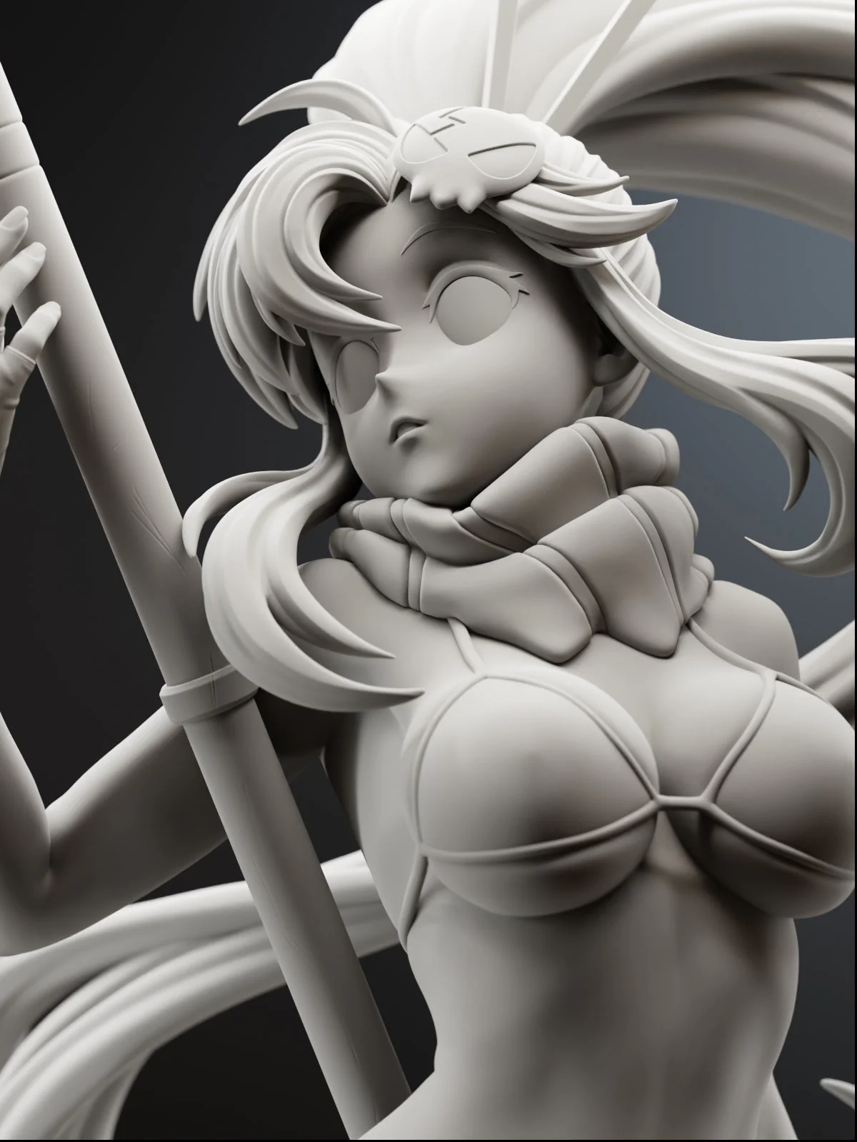 Red-Haired Sniper Statue - Image 12