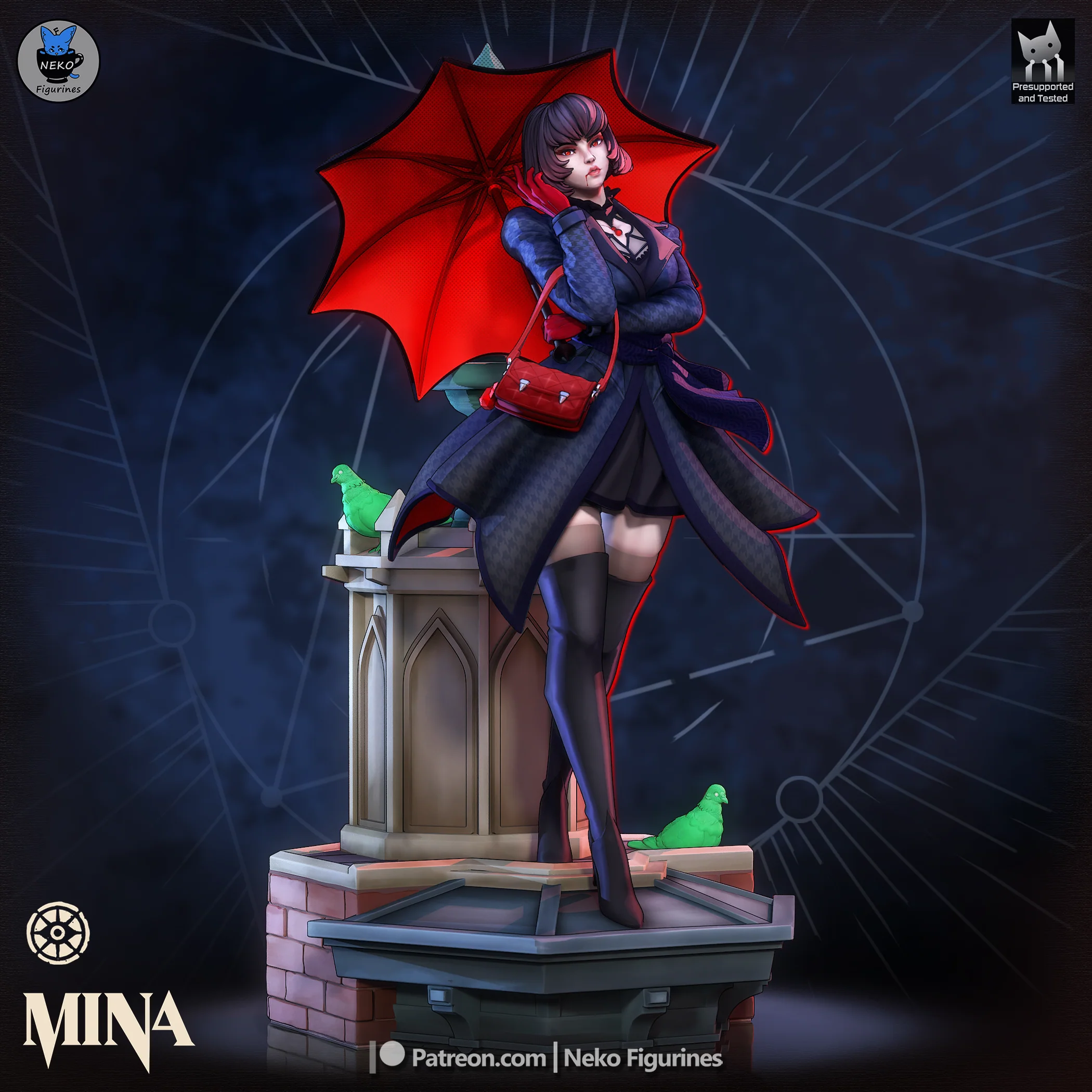 Rooftop Raven Statue - Image 5