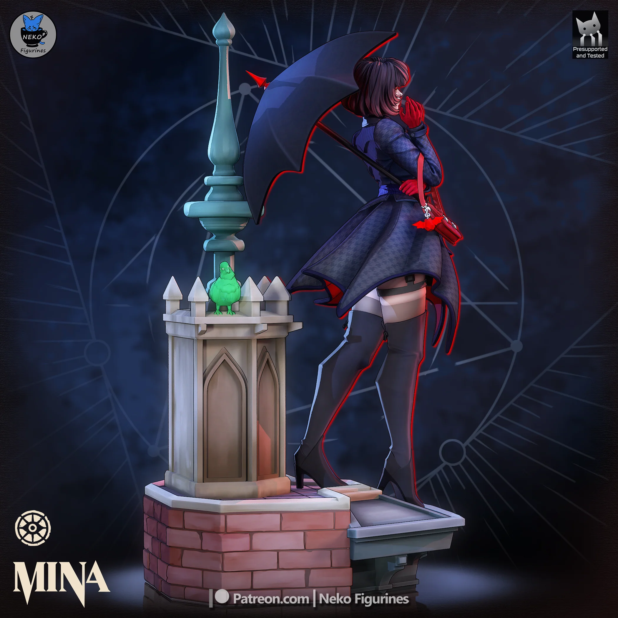 Rooftop Raven Statue - Image 7