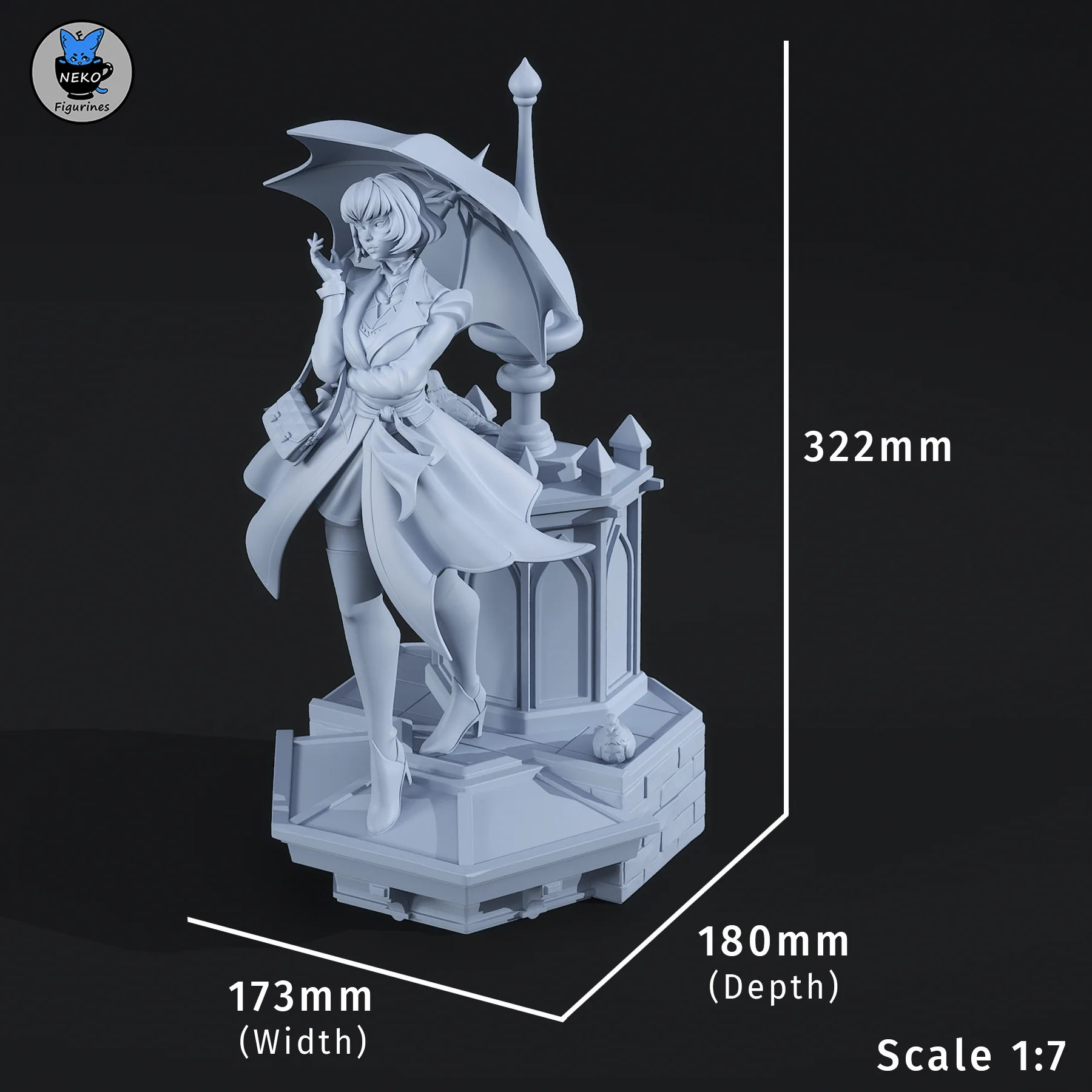 Rooftop Raven Statue - Image 8
