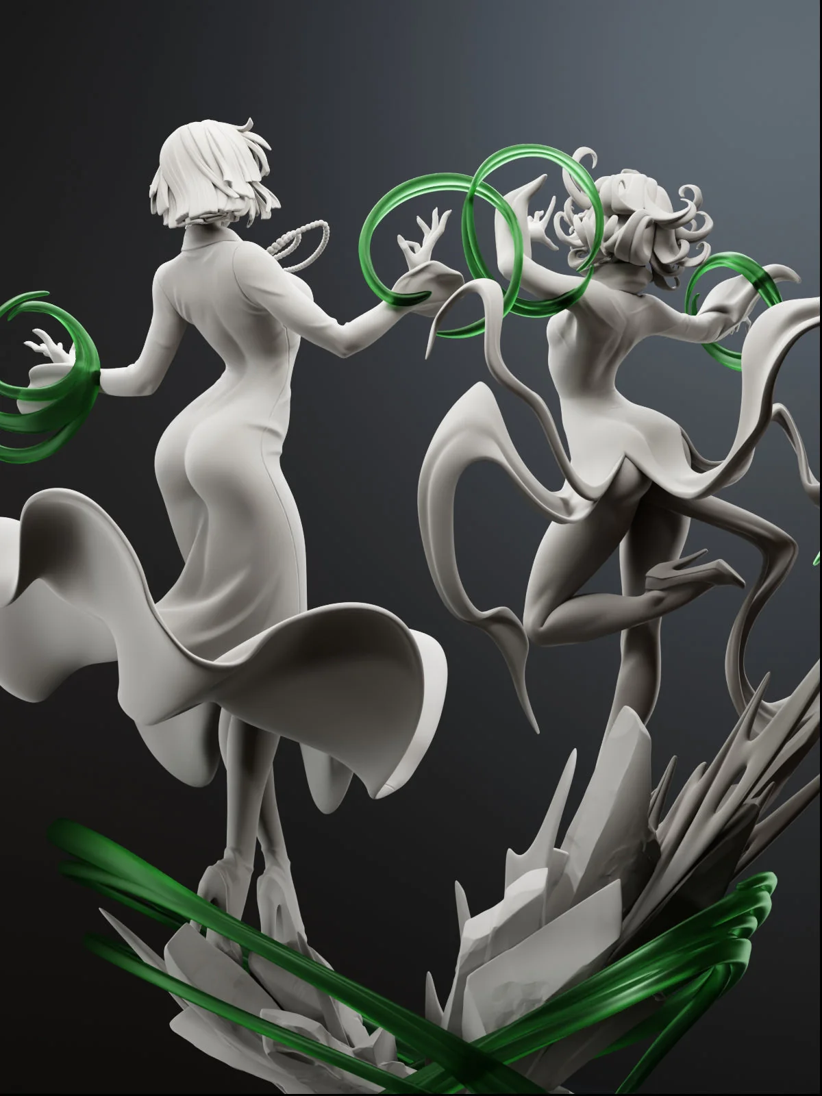 Sisters of the Storm Statue - Image 16