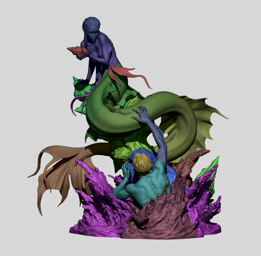 Song of the Tide Statue - Image 11