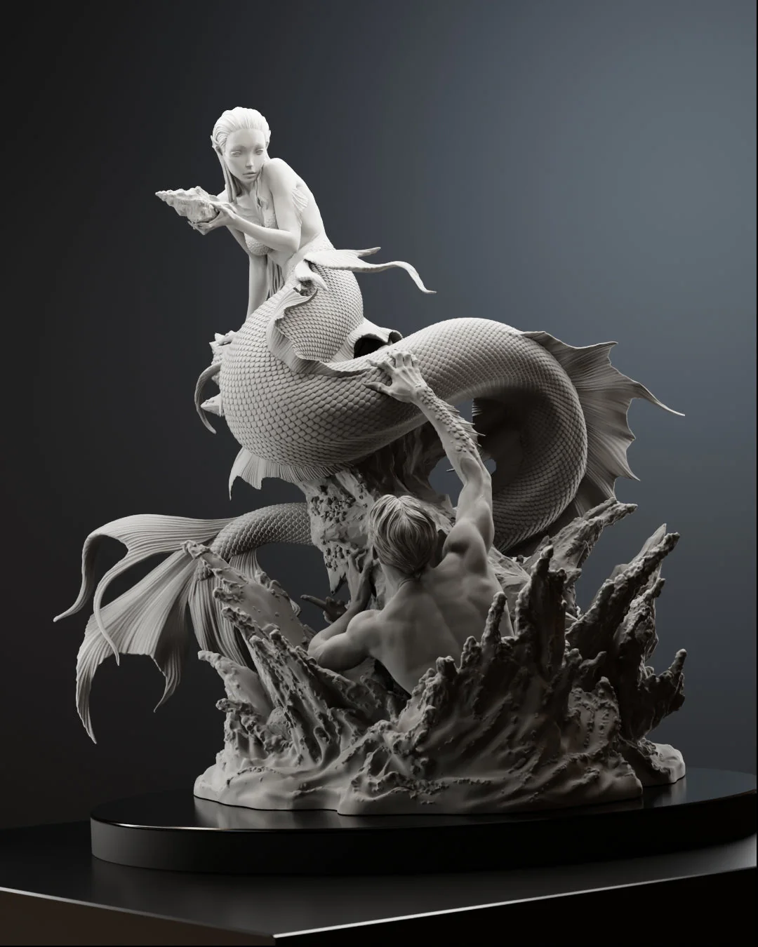 Song of the Tide Statue - Image 12