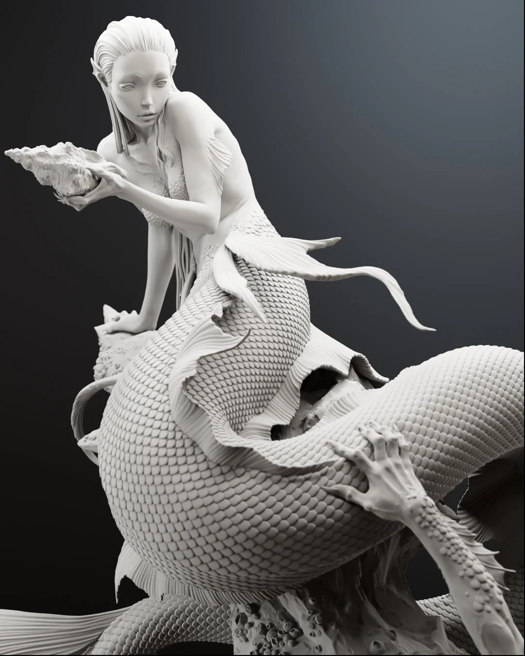 Song of the Tide Statue - Image 3