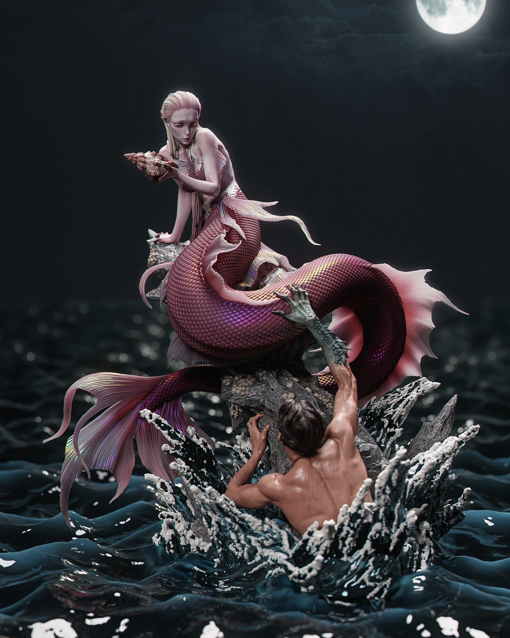 Song of the Tide Statue - Image 5