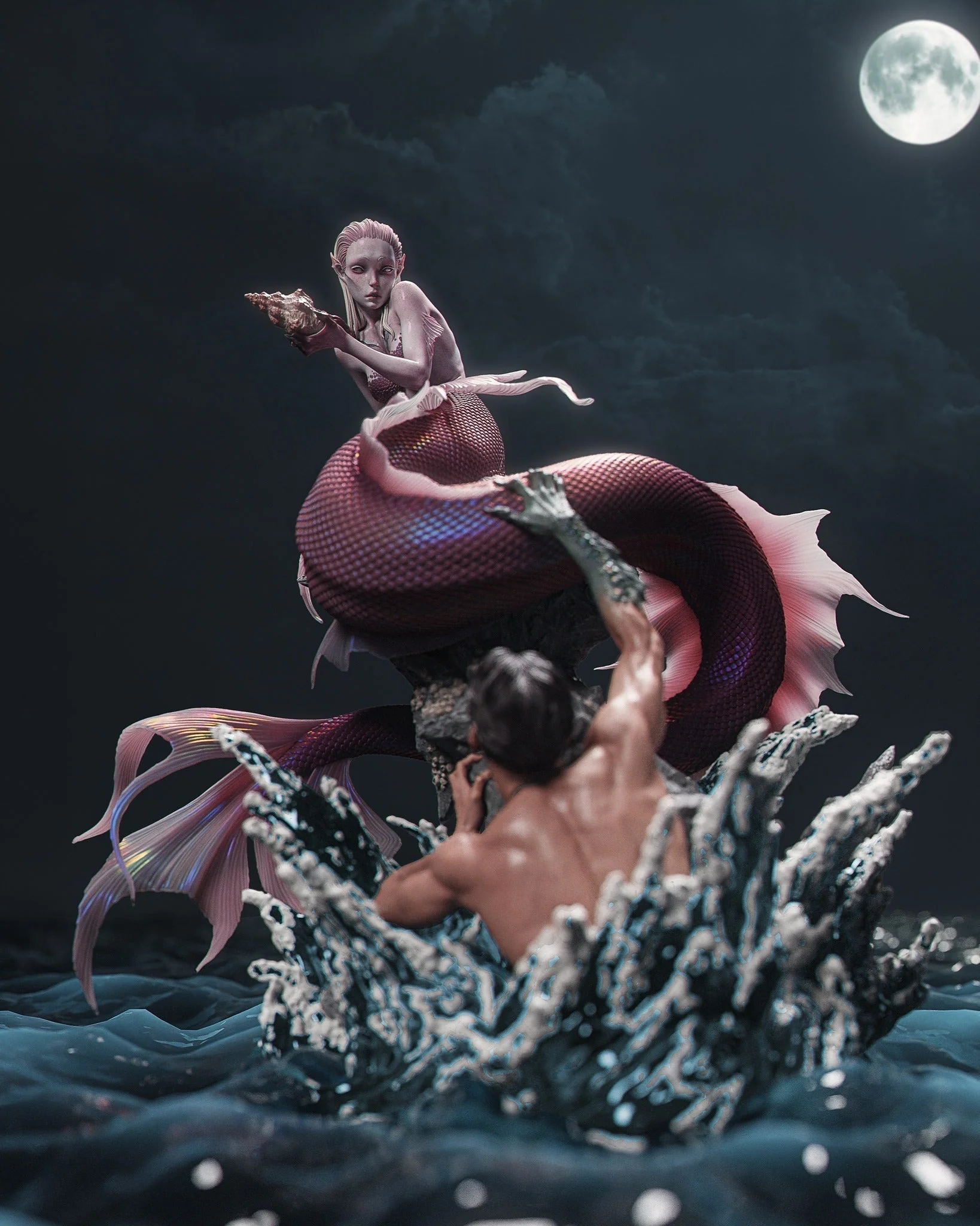 Song of the Tide Statue - Image 6
