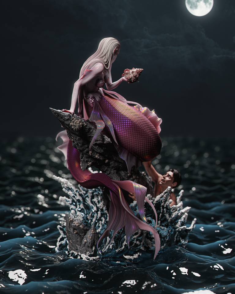 Song of the Tide Statue - Image 8